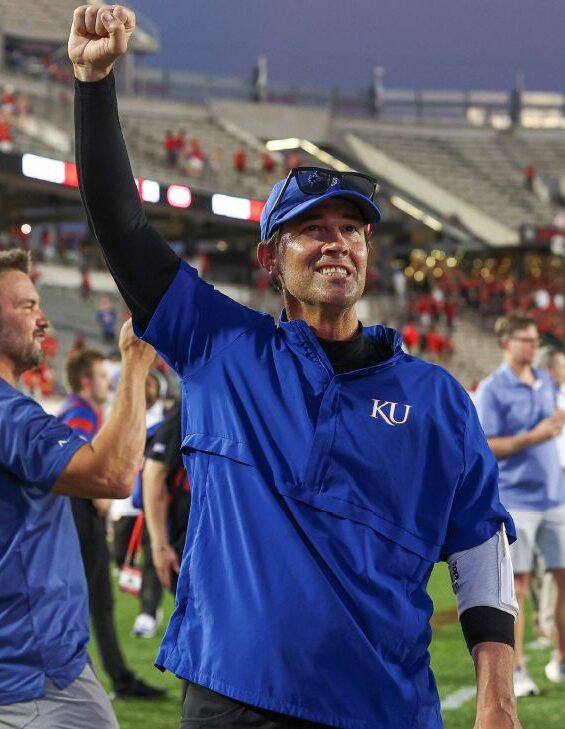 Lance Leipold Kansas Jayhawks football