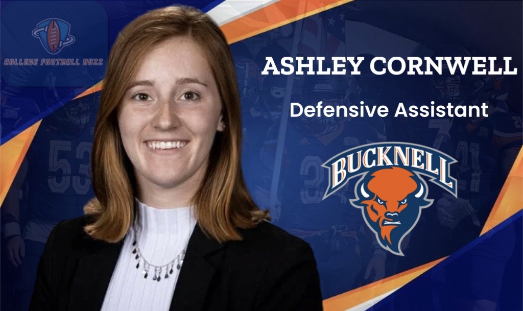 Ashley Cornwell, defensive assistant at Bucknell University.